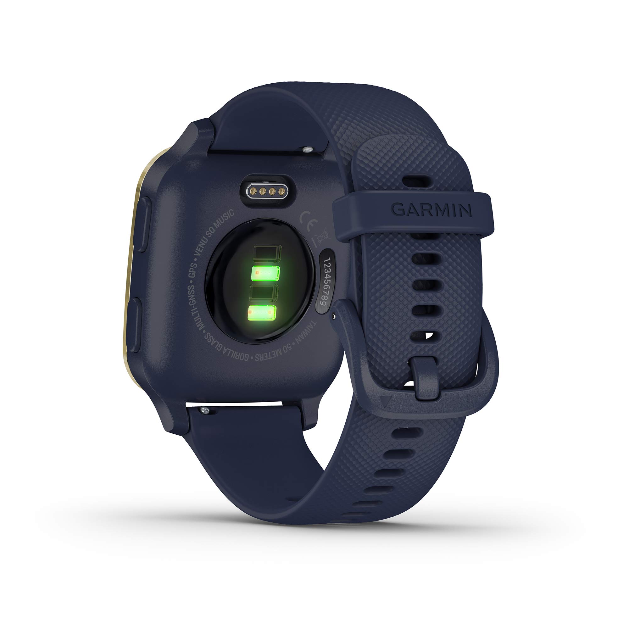 Garmin Venu SQ Music 3,3 cm (1.3") Or, Marine GPS (Satellite) (Reconditionné)