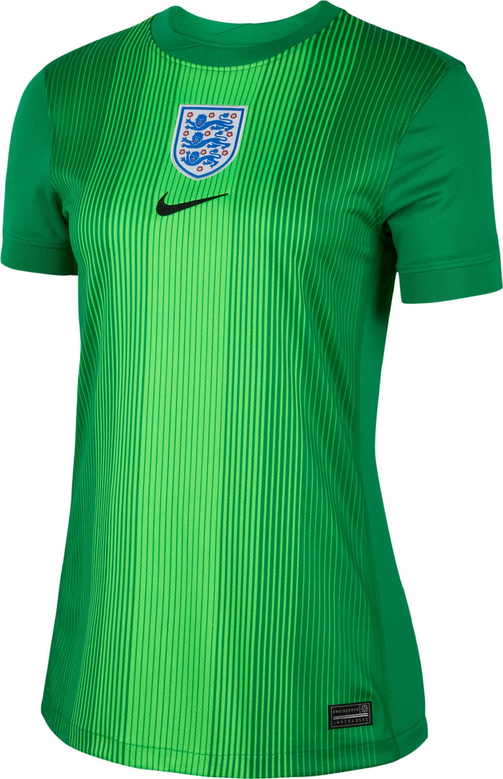 England 2025/26 Stadium Goalkeeper Nike Dri-FIT Replika-Kurzarm-Fußballtrikot für Damen, IF3957