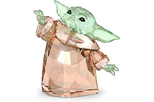 Precious Swarovski Crystal Mandalorian Baby Yoda Figurine