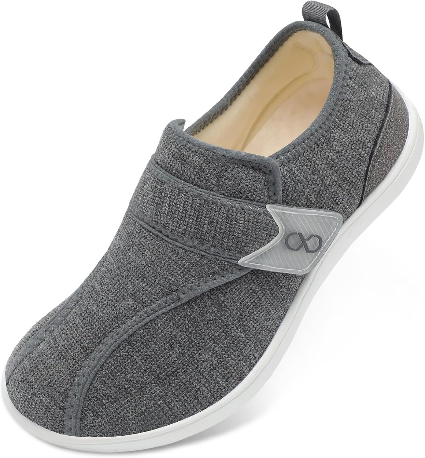 XIHALOOK Womens Slippers Wide Diabetic Shoes with Adjustable Strap for Diabetic Swollen Feet Outdoor Indoor Walking Shoes - Image 7