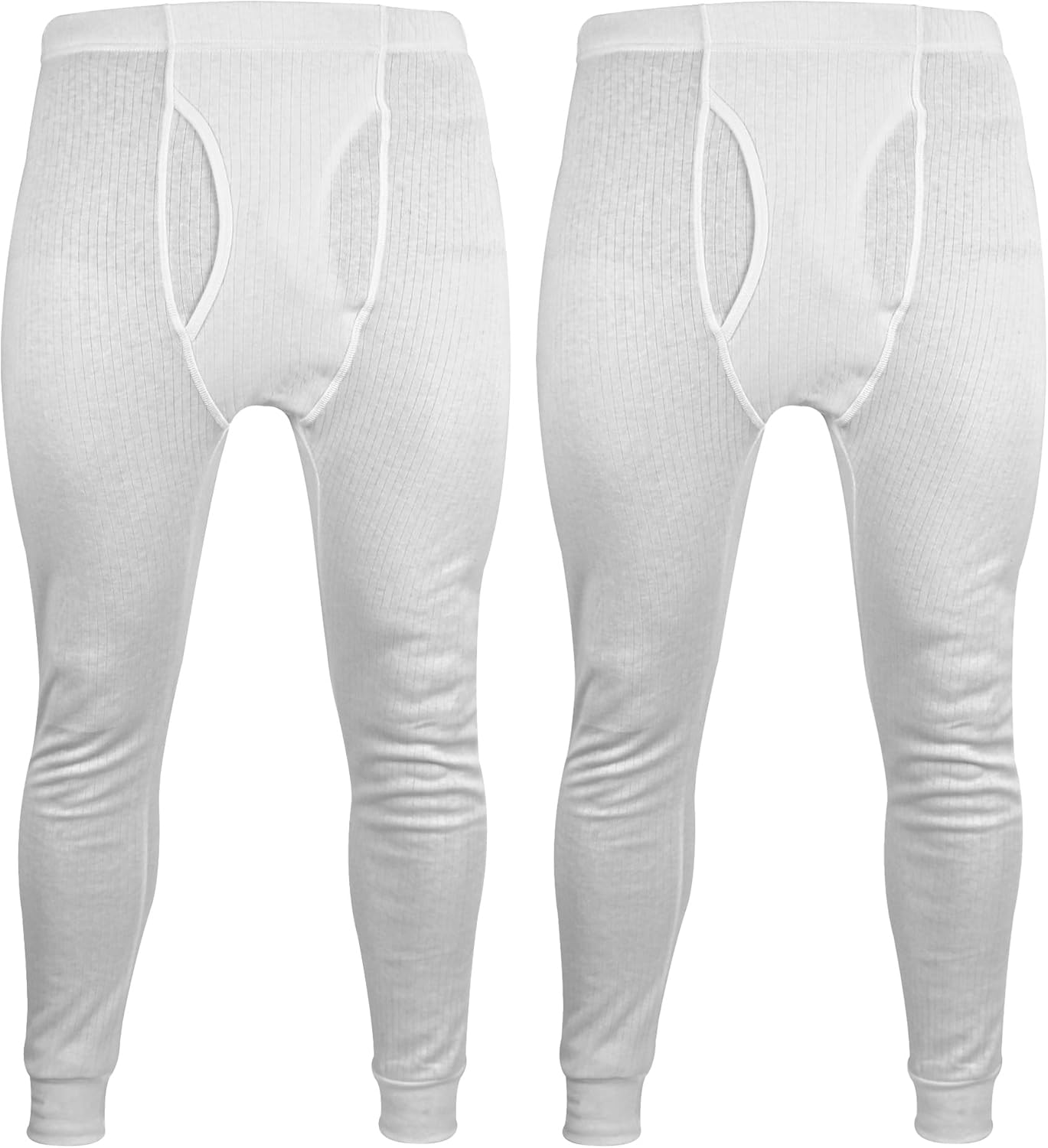 THMO - 2 Pack Mens Thermal Long Johns | Base Layer Thermal Underwear Bottoms