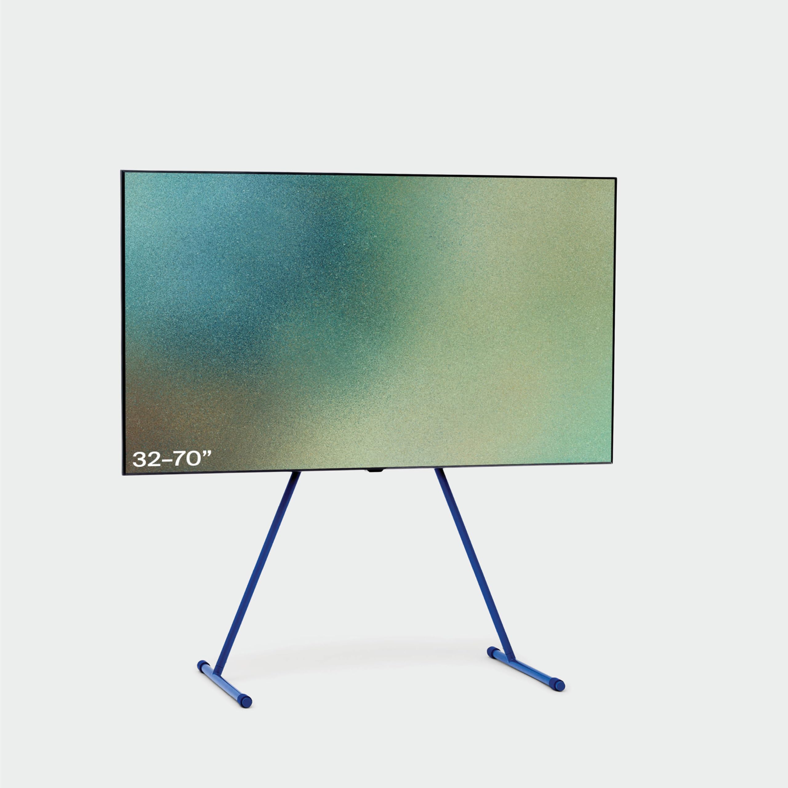 pedestal stand tv 40-70 inch modern stile slant legs