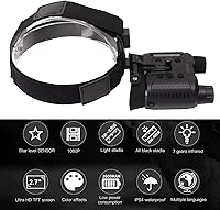 Vista 2 de Digital Binoculars Head Mounted Binoculars 1080P FHD for Camping