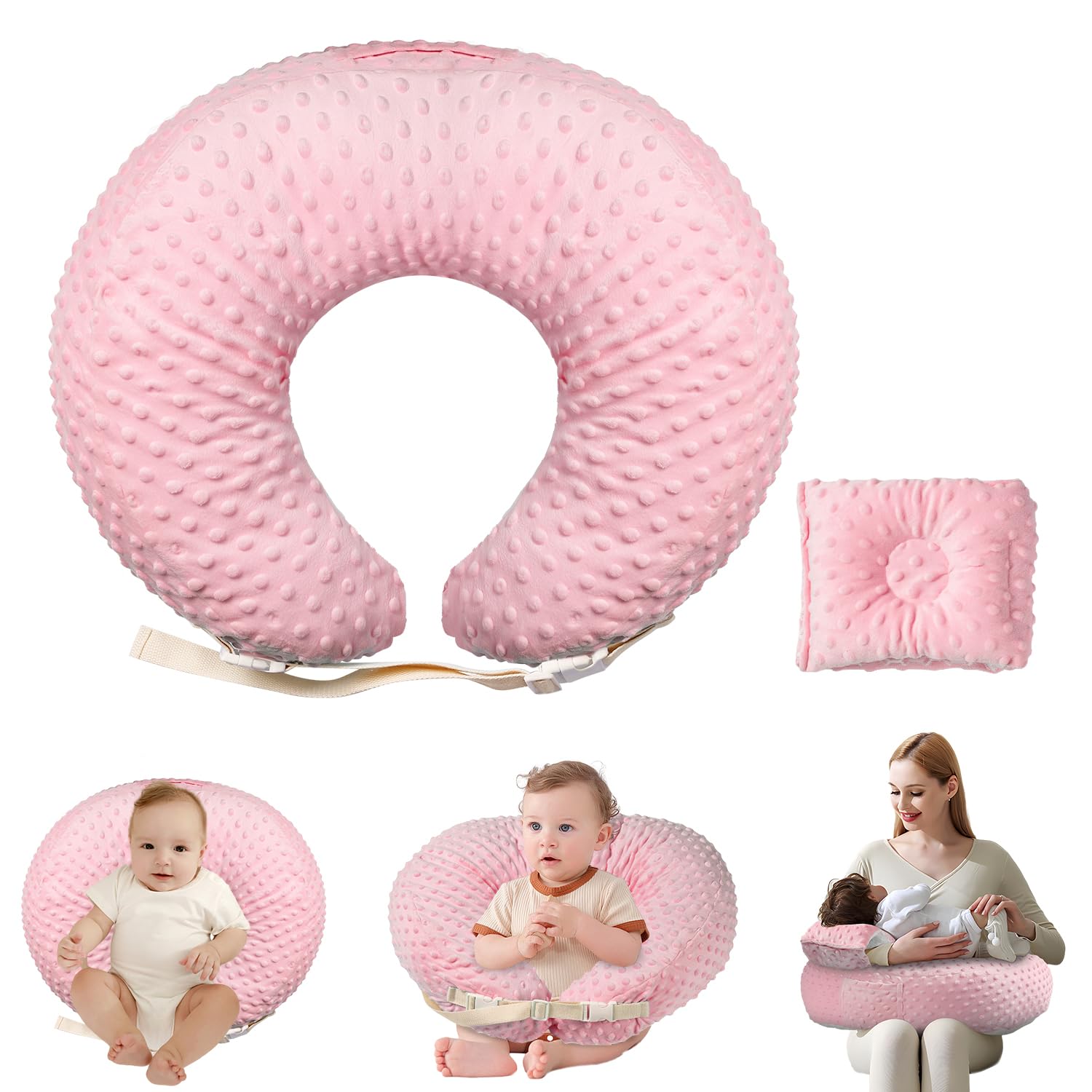 Versión Mejorada Almohada De Lactancia Para Amamantar Cojín De 