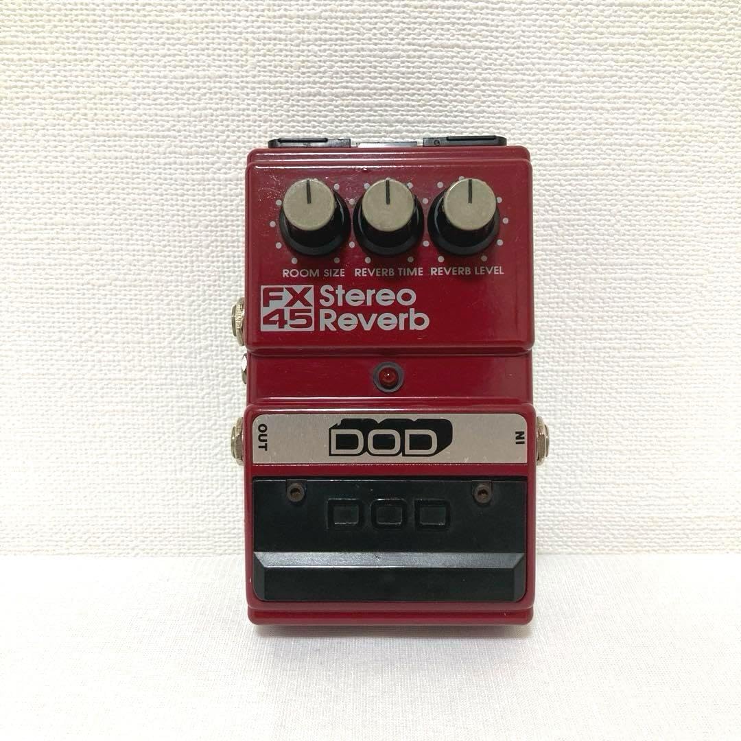 Pizza　DOD　Stereo Reverb　FX45　動作品 DO エフェクター Stereo Reverb FX45 動作品 Pizza DOD Stereo Reverb