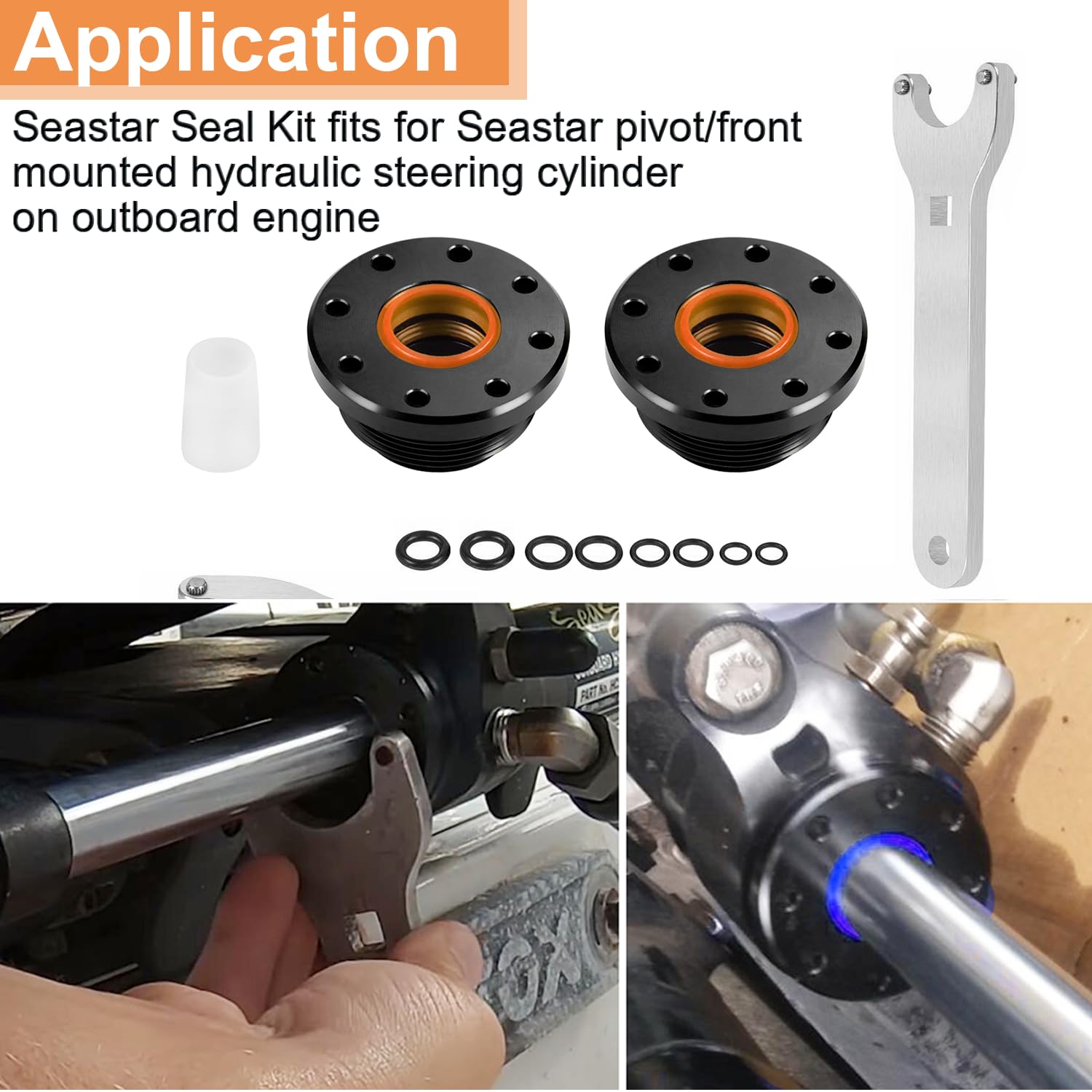 Seastar Hydraulic Steering Seal Kit