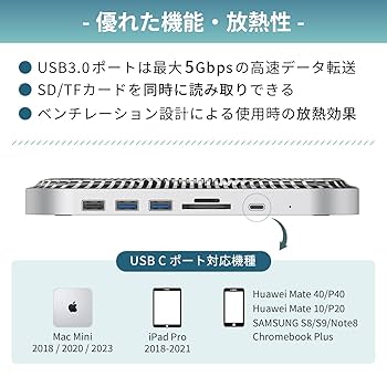Amazon.co.jp: 安心の日本企業 MSL FORCE 7in1 放熱設計 Mac