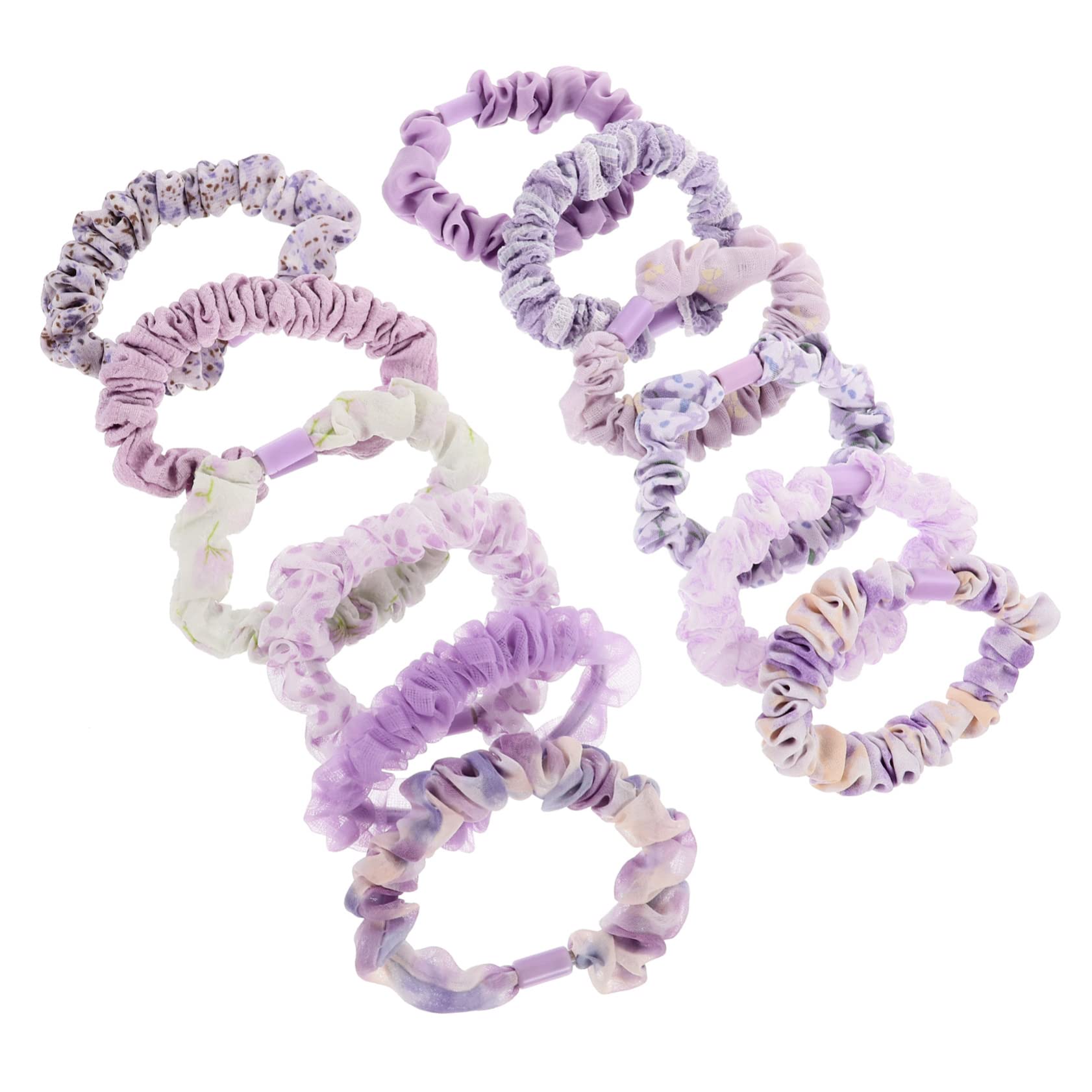 POPETPOP 5 Juegos De Elegantes Coleteros Para El Pelo Gomas Para El Pelo Para Niñas Y Mujeres Accesorios Elásticos De Moda Para El Cabello 12 Unidades X 5