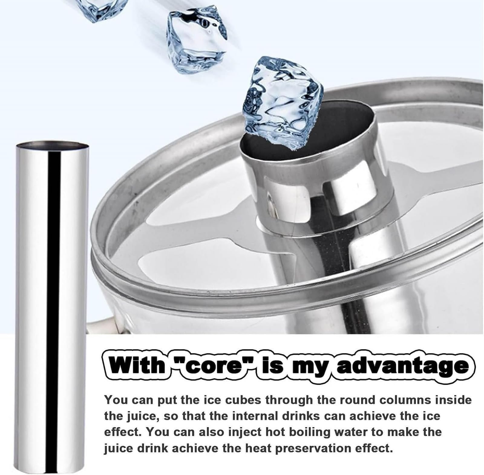 Distributore Di Bevande Commerciali, Macchina Da Bevanda Da Tè A Ghiaccio, Macchina Per Bevande In Acciaio