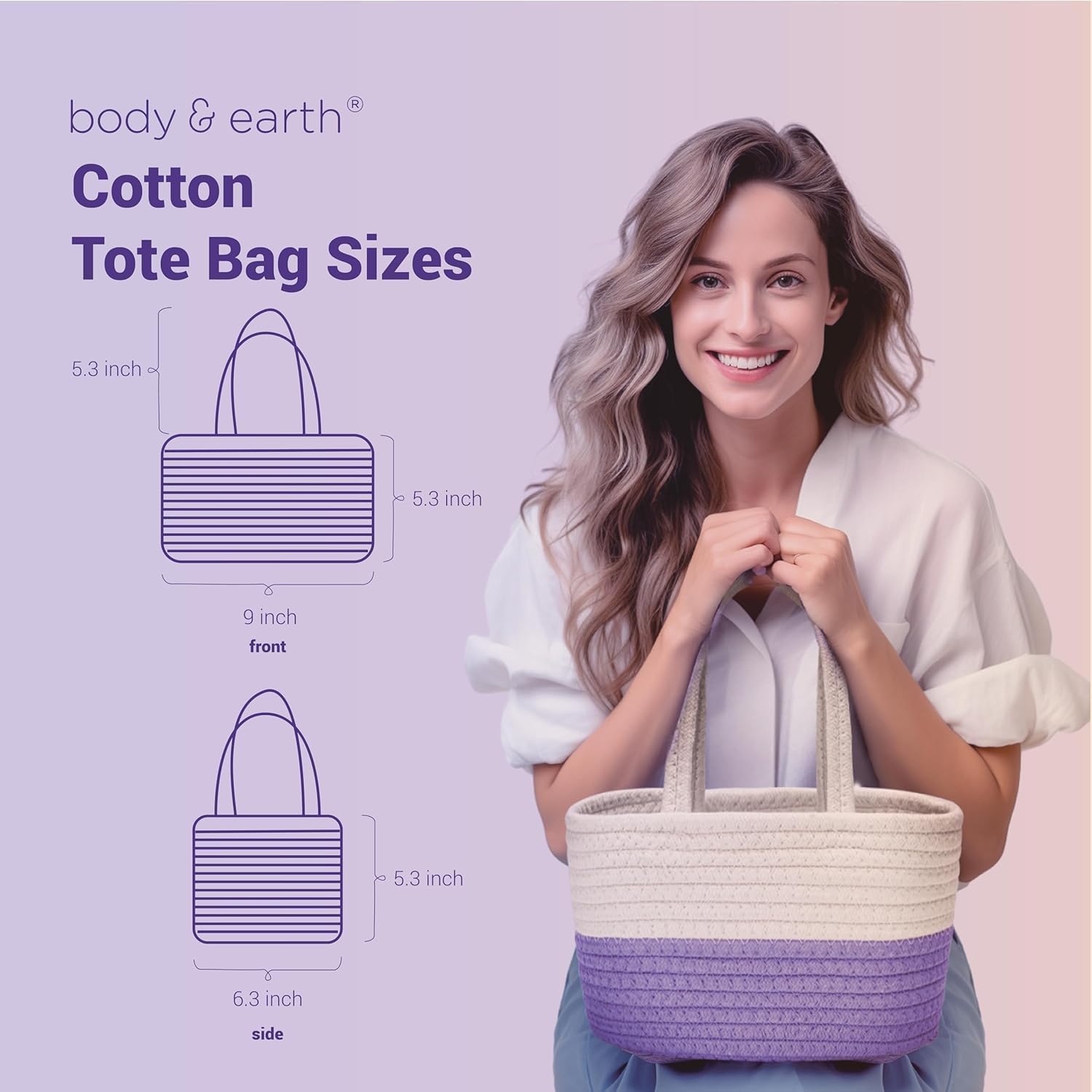 BODY & EARTH Geschenkset für Frauen 11 tlg. Badeset Lavendel Duft Wellness Set