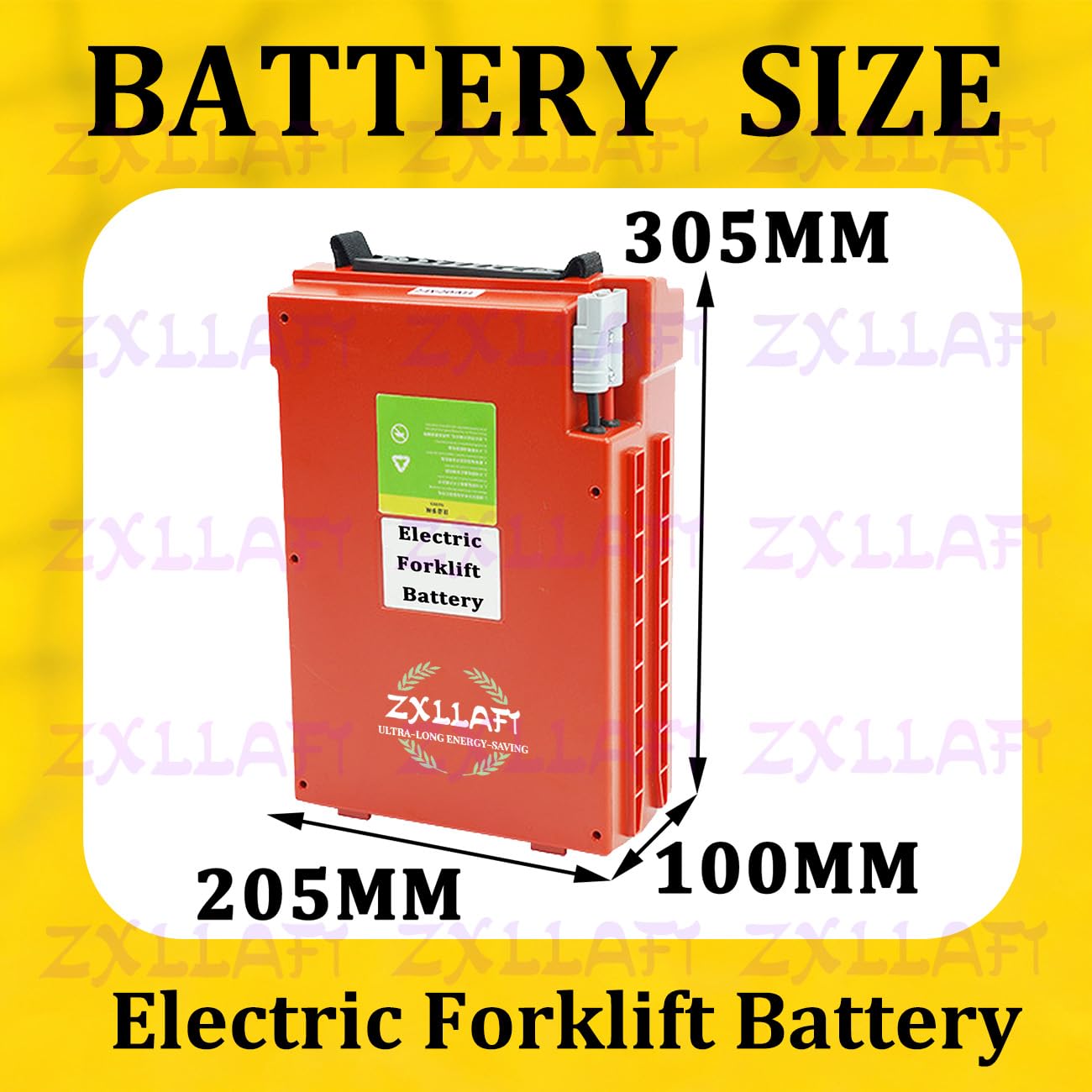 48-Volt Lithiumbatterie 24V Batterie für Elektrostapler für CBD20YLi LiFePO4-Batterien Batterien elektrische Hubwagen mit BMS, Handle und Andertson Port