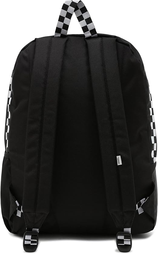 vans realm backpack rose checkerboard