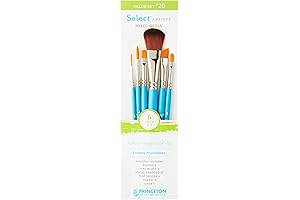 Princeton Acrylic Paint Brushes - Series 3750: A Masterpiece of Versatility