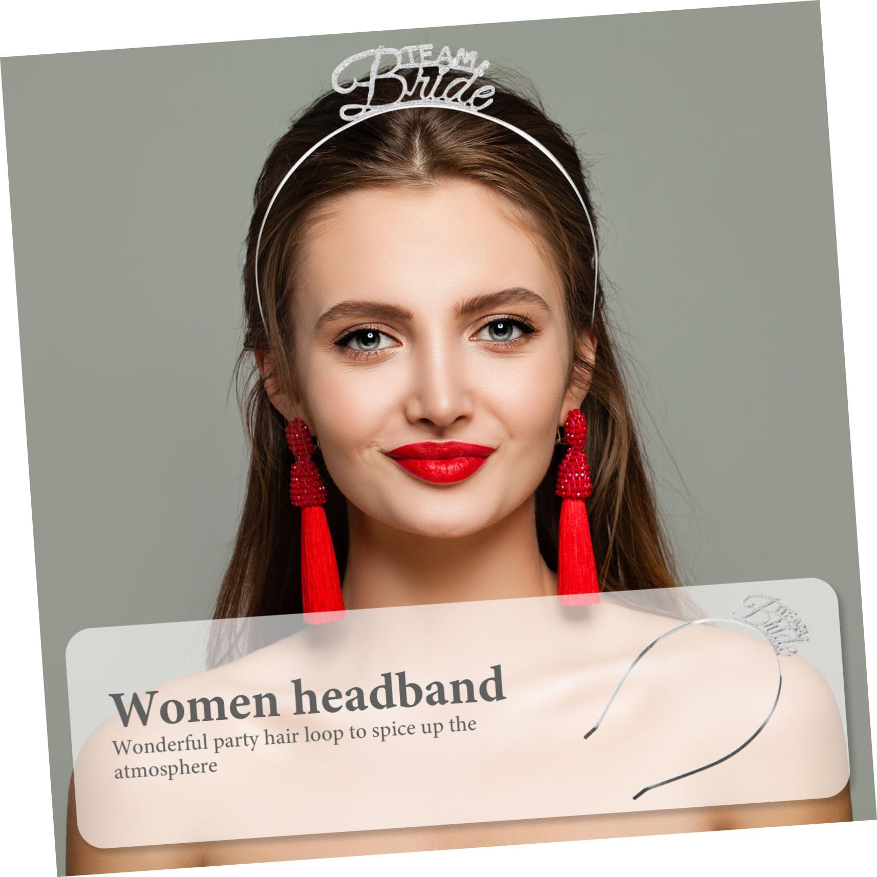 GALPADA 9stücke Bachelor Party Haarreifen Metall Silberne Haarschmuck Für Junggesellinnenabschiede Und Partys Und Langlebiges Design