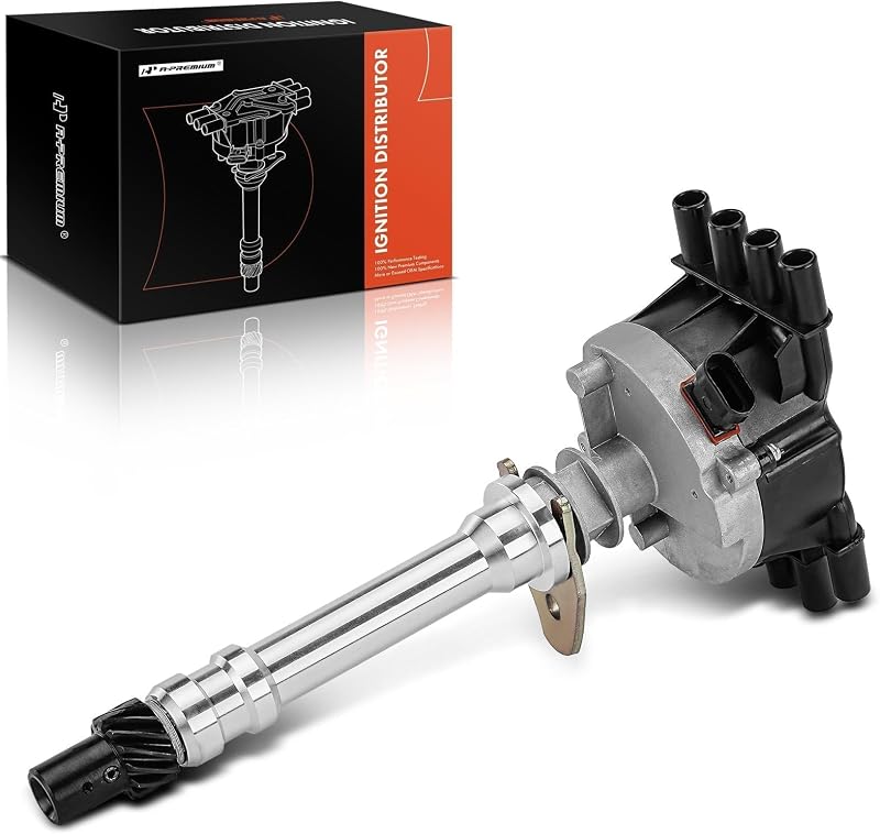 Distribuidor de ignição A-Premium com tampa e rotor para motores V8 – 3 lâminas