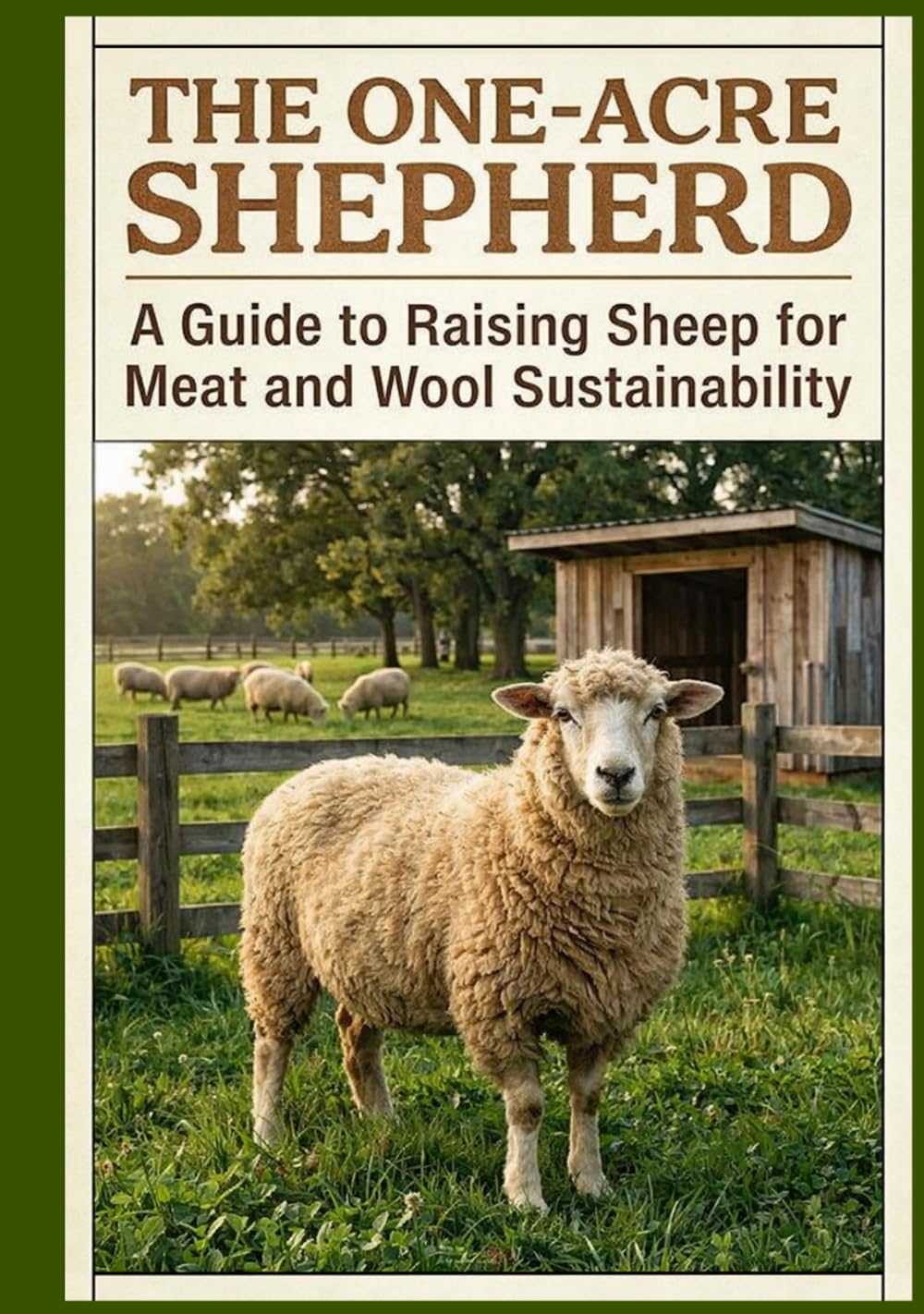The One-Acre Shepherd: A Guide to Rasing Sheep For Meat and Wool Sustainability (Abundance on One Acre homestead series: Goats, Poultry, Quails and Waterfowl and More)
