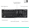 Logitech K270 Wireless Keyboard, Keypad, Liquid Spill Resistant, 10 m Usage Distance, Turkish Q Keyboard, Black