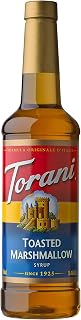 Torani Toasted Marshmallow Syrup 25.4oz - Pure Cane Sugar S'mores Flavor for Coffee, Cocktails & Lattes