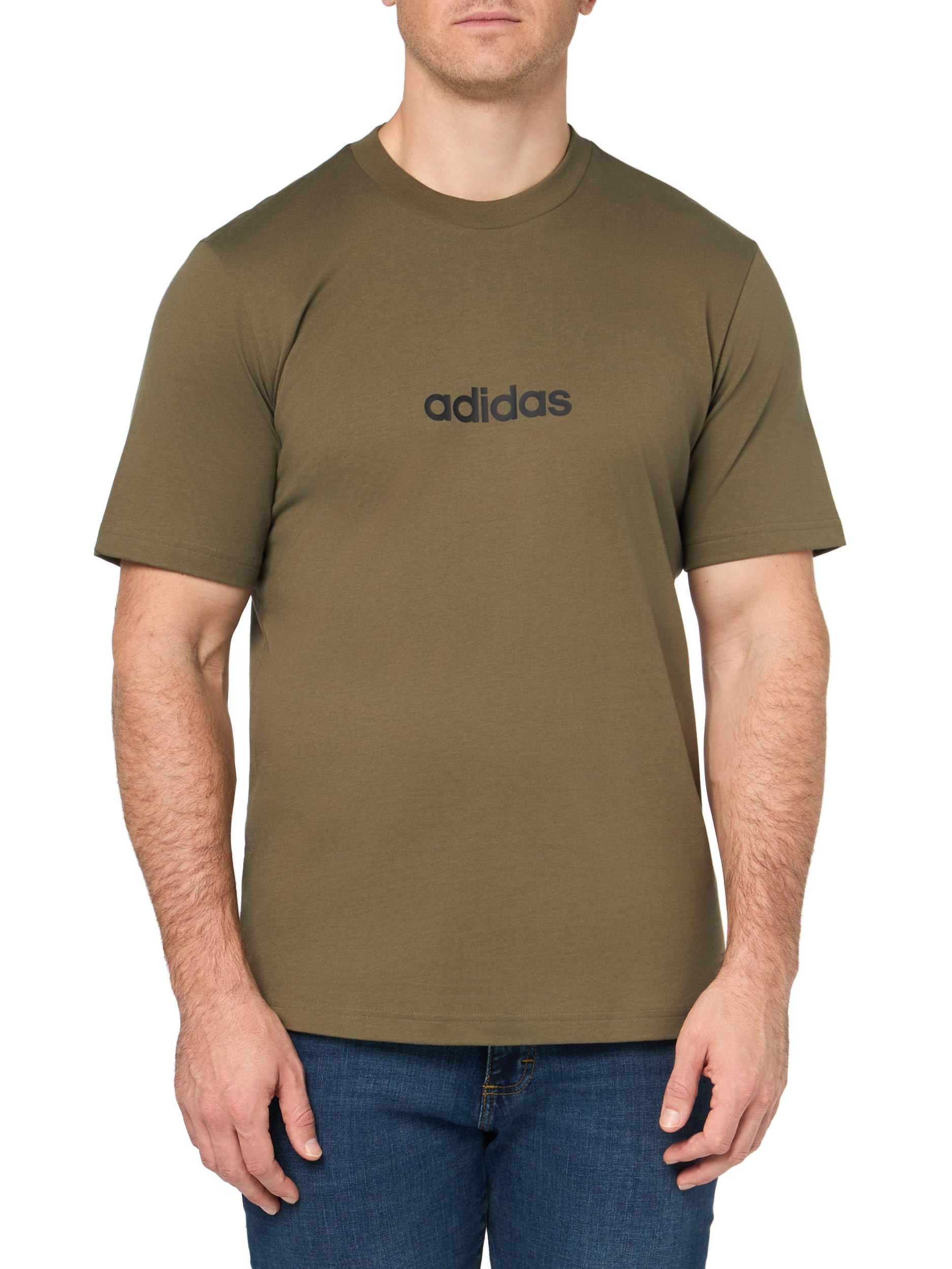 adidas Men's T-Shirt Jersey Essentials Linear