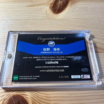 Amazon.co.jp: 佐野海舟 直筆サインカード FC町田ゼルビア 鹿島