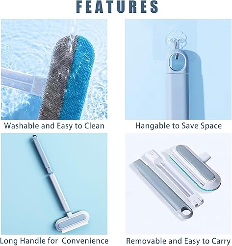 Miniatura 4 de Cepillo removedor de pelo de mascotas, reutilizable, removedor de pelo de gatos y perros, herramienta portátil profesional para quitar pelo de