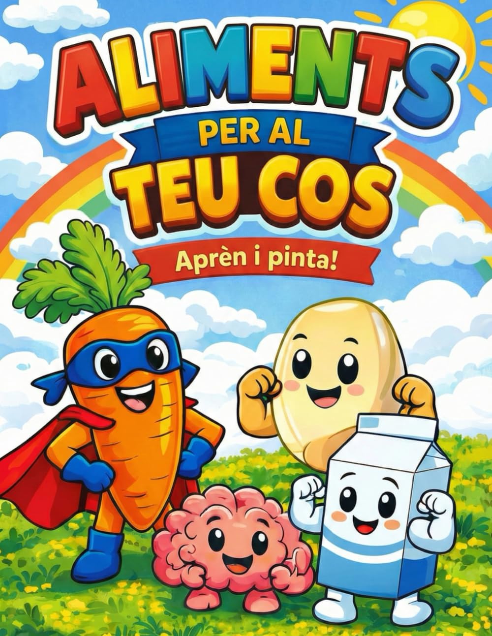 Aprèn i acoloreix els aliments: Els aliments i els seus beneficis