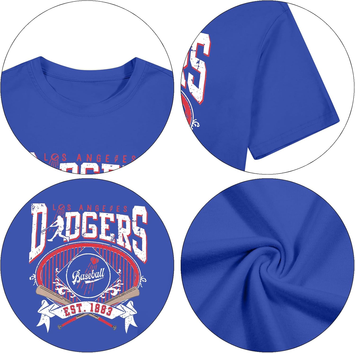 Baseball Shirts for Women Oversized Game Day Sports Fan Shirt Baseball Mama Casual Short Sleeve Tee - Image 5