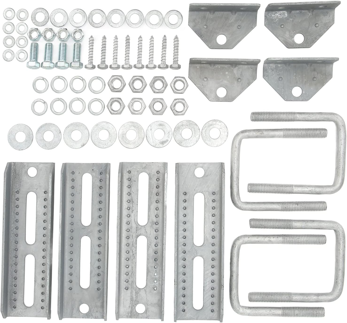 Uxsiya Bunk Brackets Mount, Galvanized Swivel Bunk Bracket