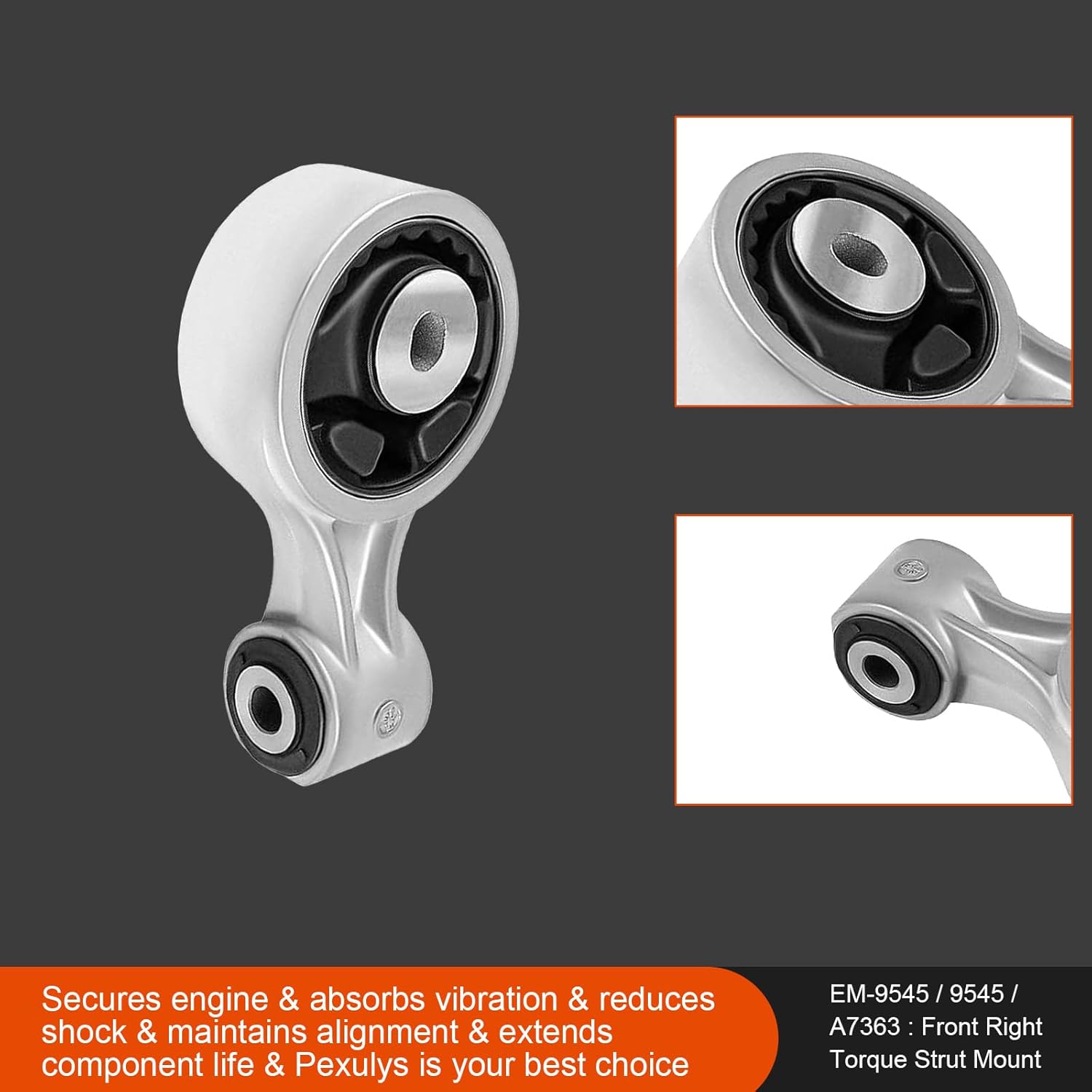 5Pcs Engine Motor Mount & Transmission Mount, Fit For Nissan Altima 3.5L 2007-2012, For Maxima 3.5L 2009-2014, Replace: A4355HY A4356HY A4365HY A7361 A7363