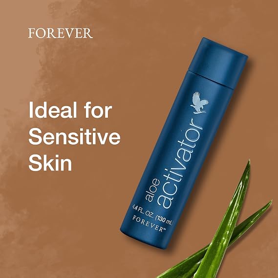 Forever Living - Aloe Activator - 98٪ Aloe Vera Gel Moisturizer للبشرة الحساسة - نباتي وخالي من الغلوتين - 4.4 أونصة سائلة