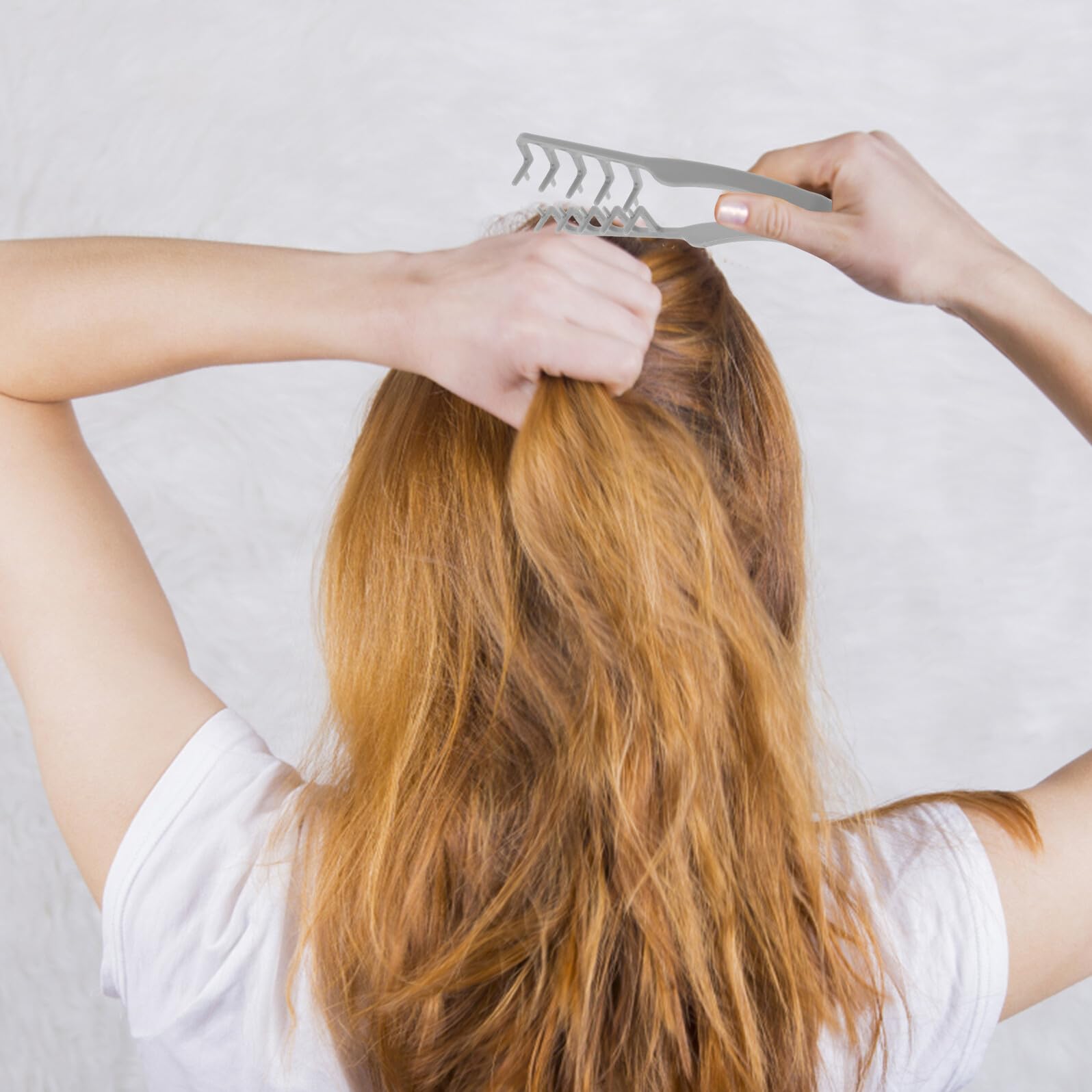 10piezas Peine Voluminizador Textura Esponjosa para Levantar Raíces Peine de Dientes Anchos para Cabello Afro y Flequillo Herramienta de Peinado para Mujeres y Hombres