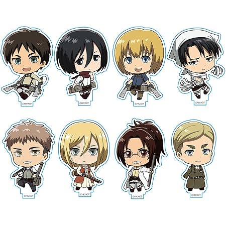 Amazon 進撃の巨人 アクリルスタンドコレクション ｖｏｌ ２ Box商品 1box 8個入 全8種類 アニメ 萌えグッズ 通販