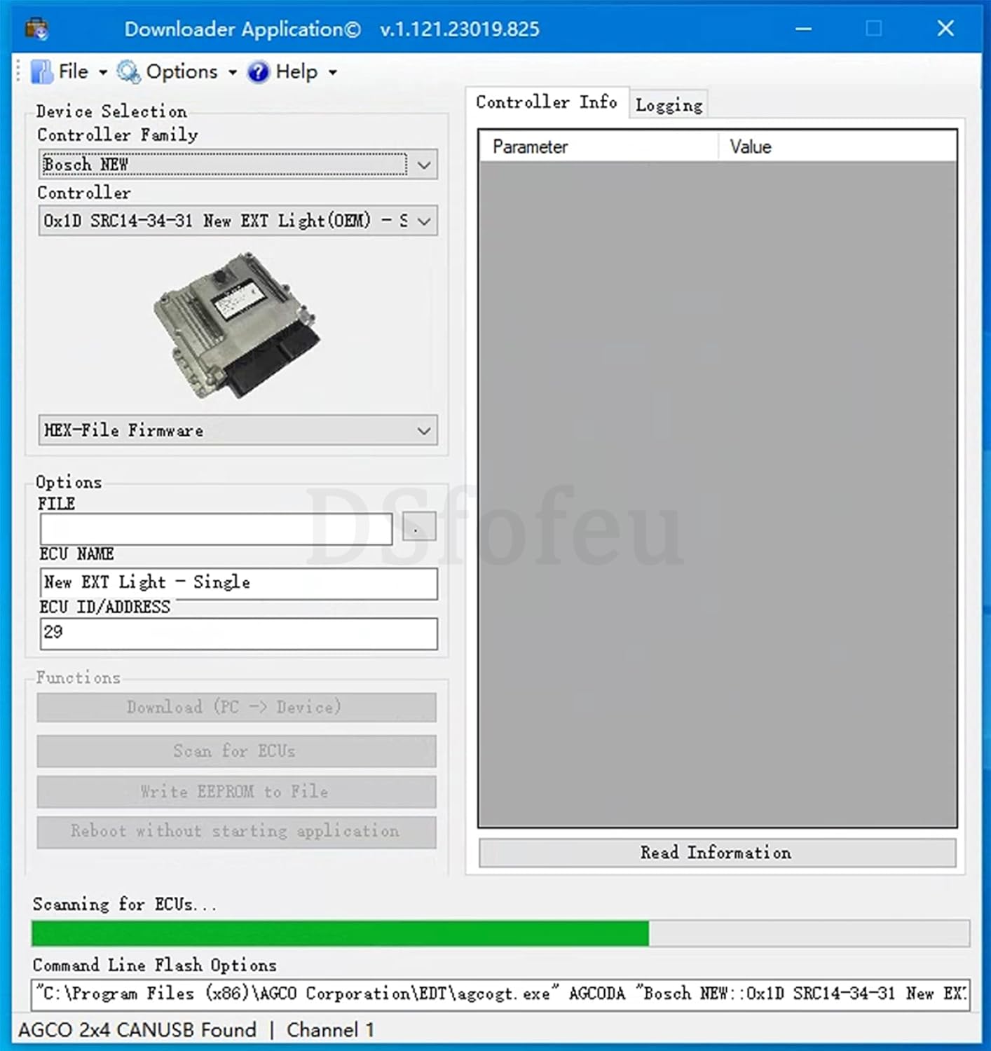 930203400 for AGCO CANUSB Diagnostic Tool OEM EDT Agricultural Machinery FENDT Tractors Heavy Duty Diagnostic Kit (Tool with Software Laptop)