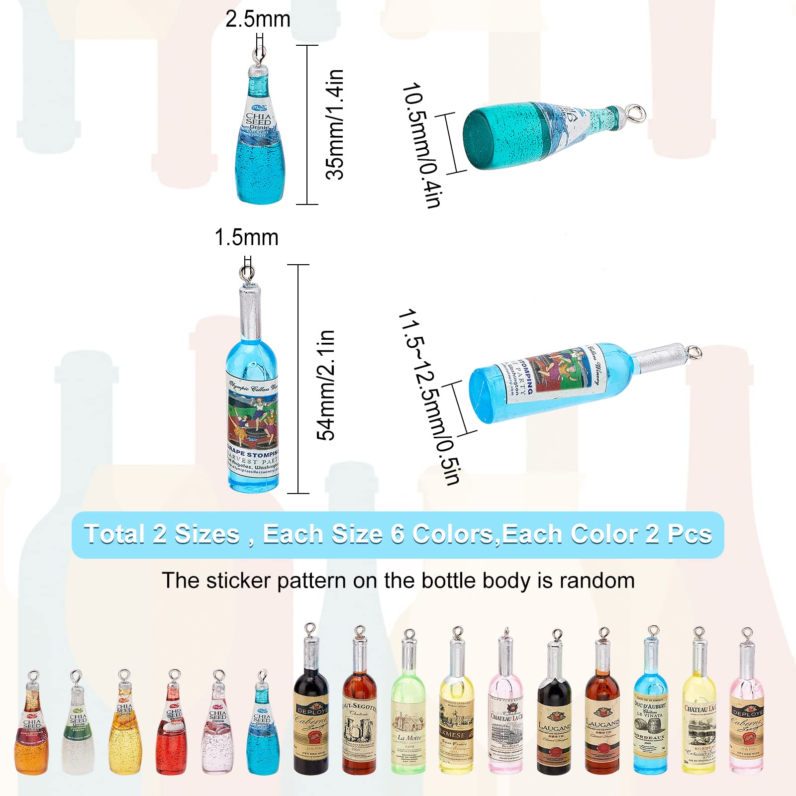 ワインボトルネックレス Amazon.co.jp: WAY DENG レトロ合金シルバーワインボトルと