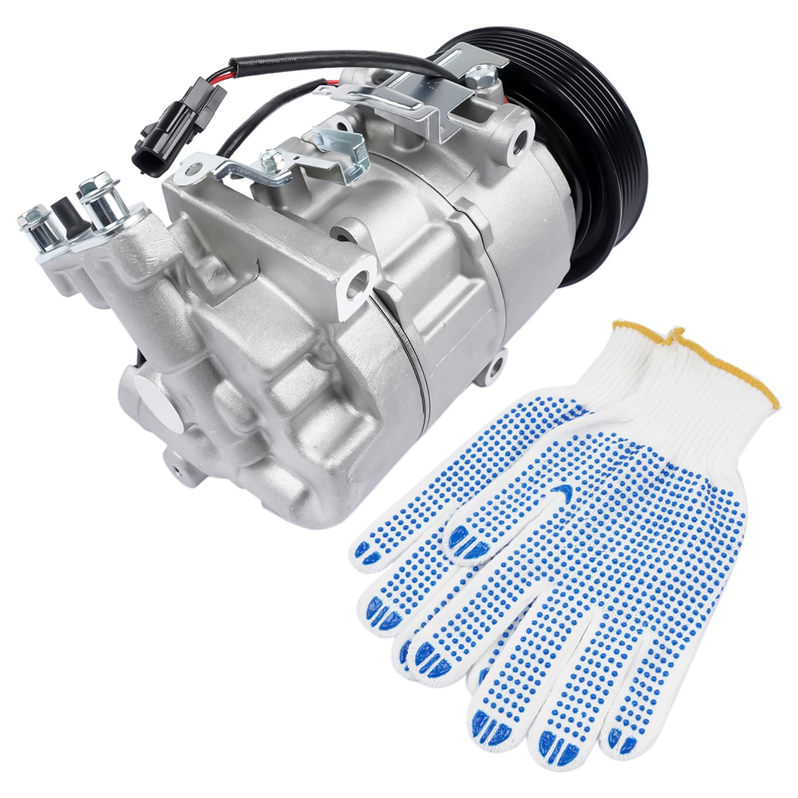 Bisenya Compresor de aire acondicionado Reemplazo para Captur I Clio IV BH KH Micra V K14 1.5L Diesel 2012-2022 926002352R