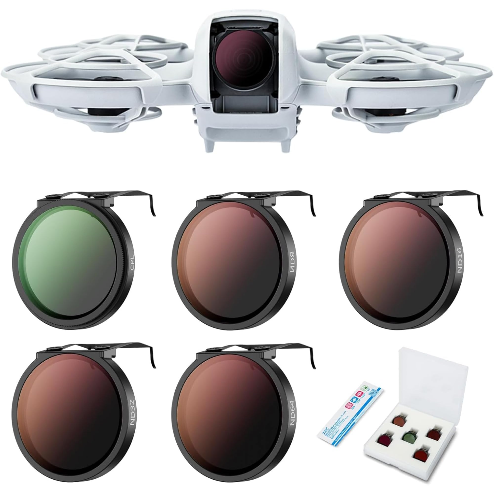 Married STANDARD NEO フィルターセット Amazon.com: JJC Neo Drone CPL ND Filter Set, CPL ND8 ND16 ND32