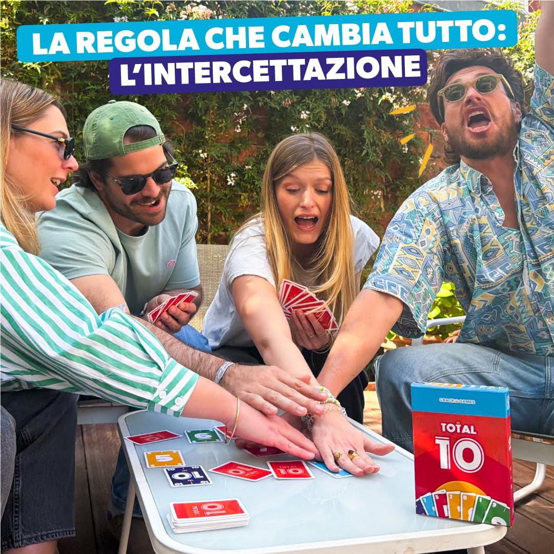 CRACK LIST Lotto 3 giochi famiglia Story + TOTAL 10 | Offerta estate | 2-8 giocatori | dai 10 anni