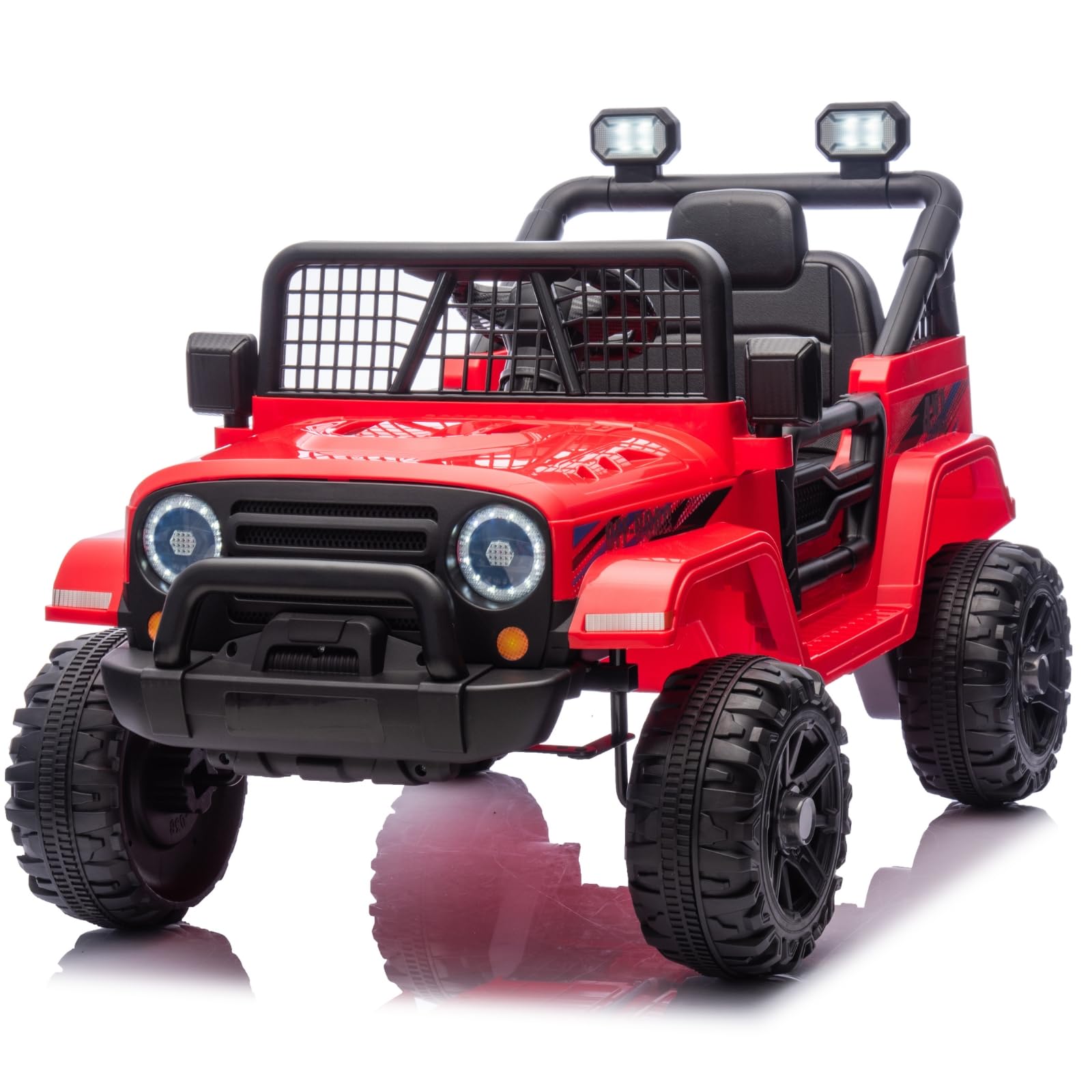 LALAHO Voiture Électrique Enfant Rouge