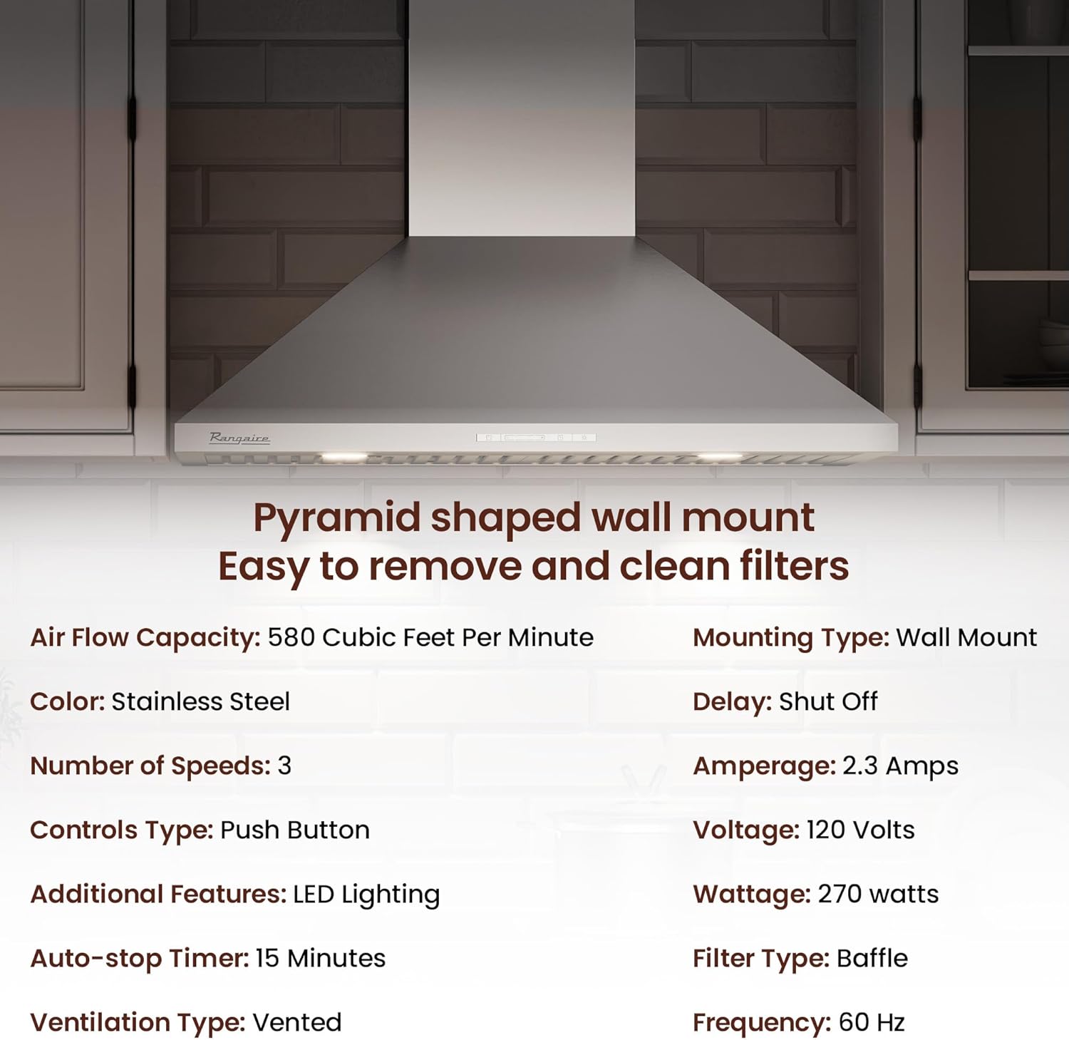 Rangaire RHWMP30S Range Hood + RCI301S Induction Cooktop Bundle