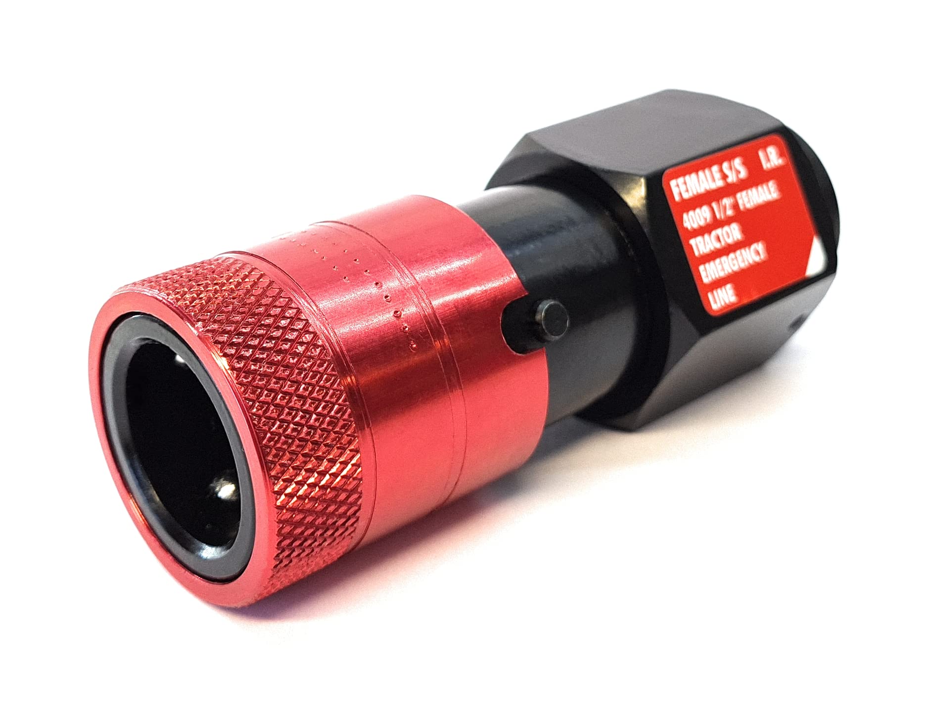 Acoplamiento de freno de aire hembra de línea roja 1/2 BSP conforme norma BS AU 138b