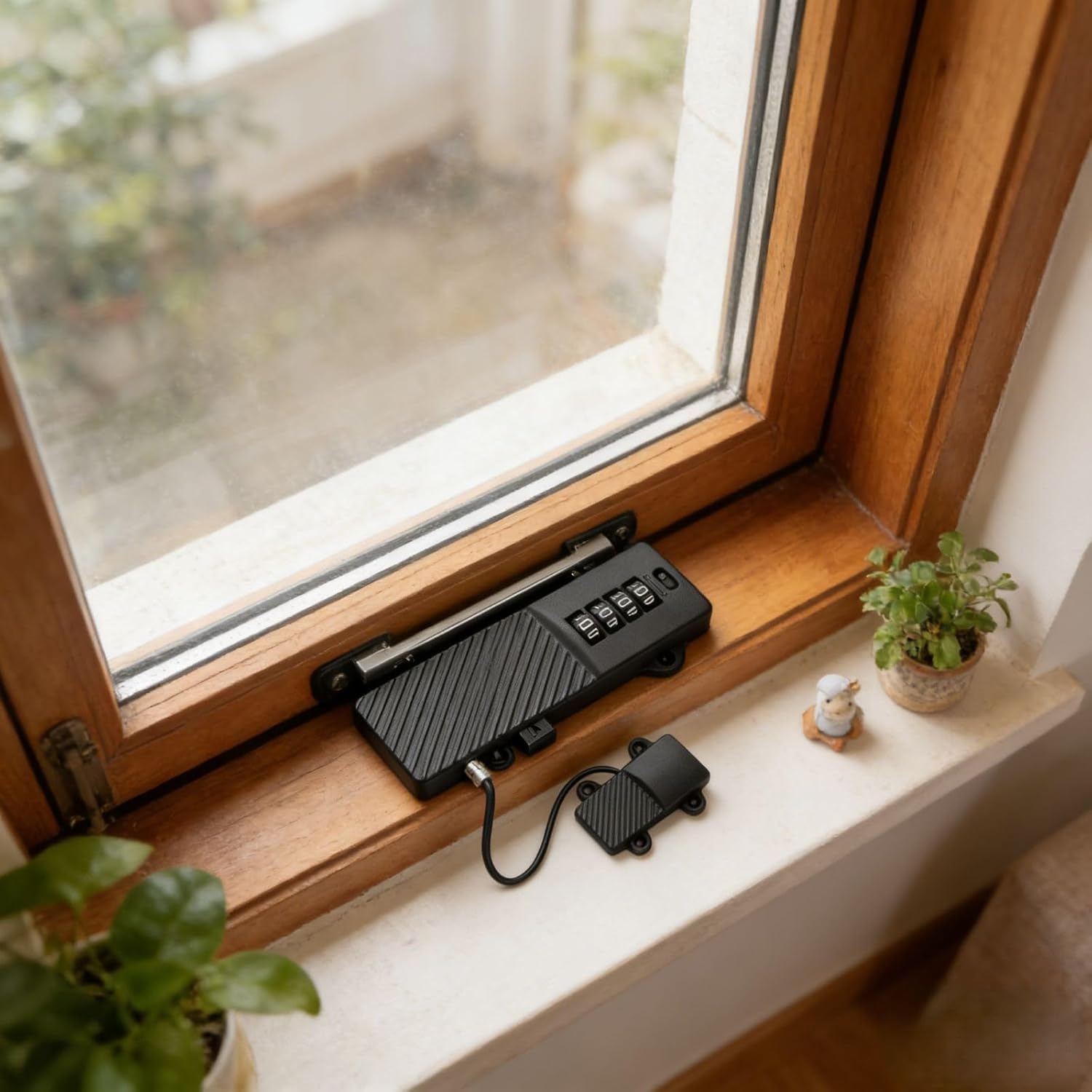 2Pack Refrigerator Lock with Adhesive Backing, for Freezer Cabinets Drawers Air Fryer Doors No Drill