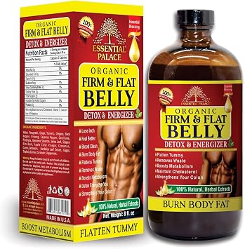 Essential Palace Organic Firm & Flat Detox Energizer 16oz