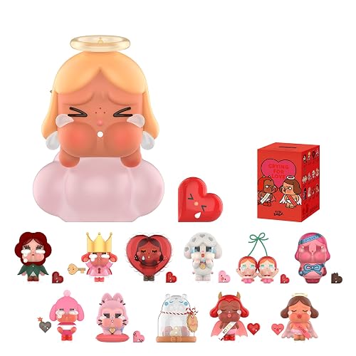 POP MART Crybaby Crying for Love Series Figures, Blind Box Figures, Random Design Action Figures Collectible Toys Home Decorations, Single Box - Crybaby Crying for Love Series - Single Box
