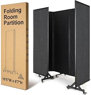 Room Partition,Folding Privacy Divider,Office Partition Dividers,Office ...