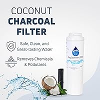 Vista 4 de Upstart Battery Filtro de agua para refrigerador, compatible con KitchenAid KFXS25RYMS0, KFCO22EVBL y más, reduce más de 60 contaminantes, 1 unidad