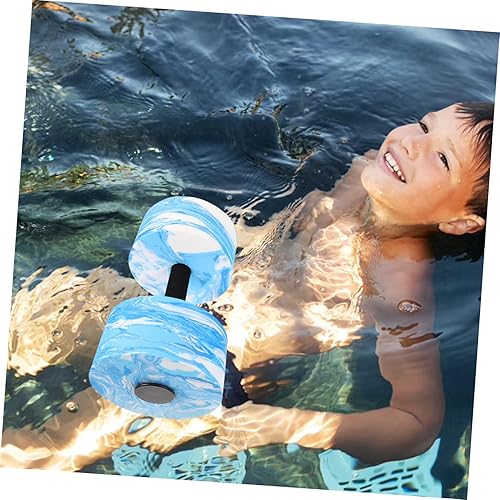 Miniatura 5 de Parliky 2pcs dumbbel fitness water aerobics equipment aerobic sports eva dumbbell set weights for pool swim pull buoy yoga fitness equipment buoy
