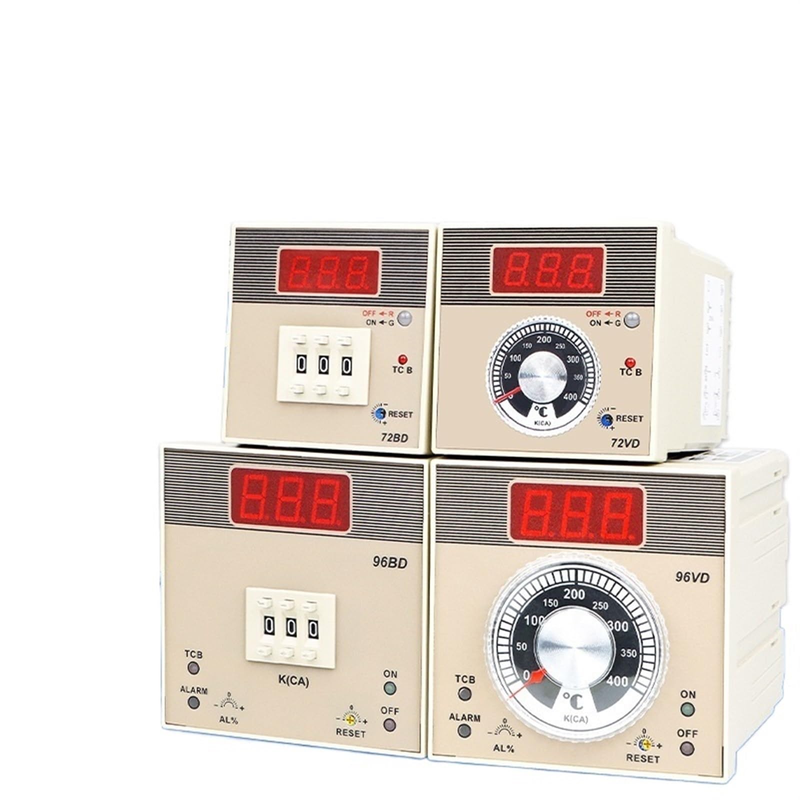 Termostato BEM-72VD 72BD 96BD 96VD display digitale tipo puntatore regolatore di temperatura a quadrante (Size : BEM 72VD pointer thermostat)