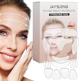 Face Lift Fita | levantamento pele facial transparente | Ferramenta maquiagem facial suave para levantamento queixo duplo, pele flácida, fita levantadora rosto à prova Nanyaciv