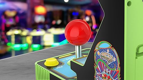 Miniatura 6 de My Arcade New Galaga Red Joystick Player: Galaga and Galaxian Portable Console, Retro Games - 3.5" Full Color Display