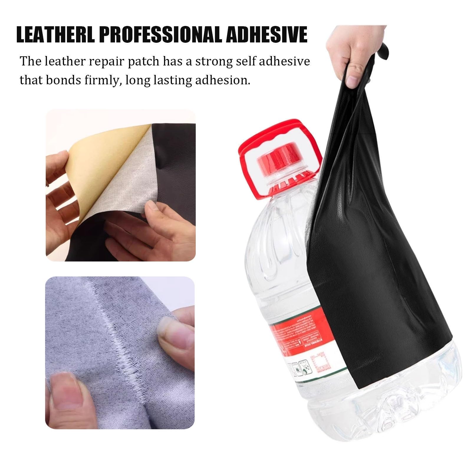 Simili Cuir Autocollant Patch De Réparation Du Cuir, Kit De Réparation De Déchirures En Cuir Auto-adhésif, Kit De Réparation De Simili Cuir En Vinyle, Patchs Pour Meubles Canapés Chaises Sièges D'auto